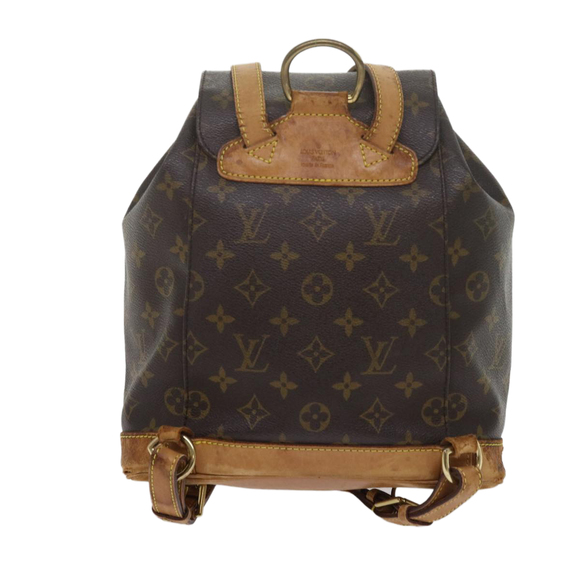 LOUIS VUITTON Monogram Montsouris MM Backpack M51136 LV Auth 61478 - Picture 2 of 16